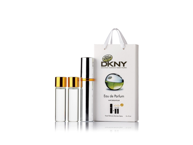DKNY Be Delicious edp (ДКНЮ Би Деликиоус) 3x15ml парфюм мини в подарочной упаковке